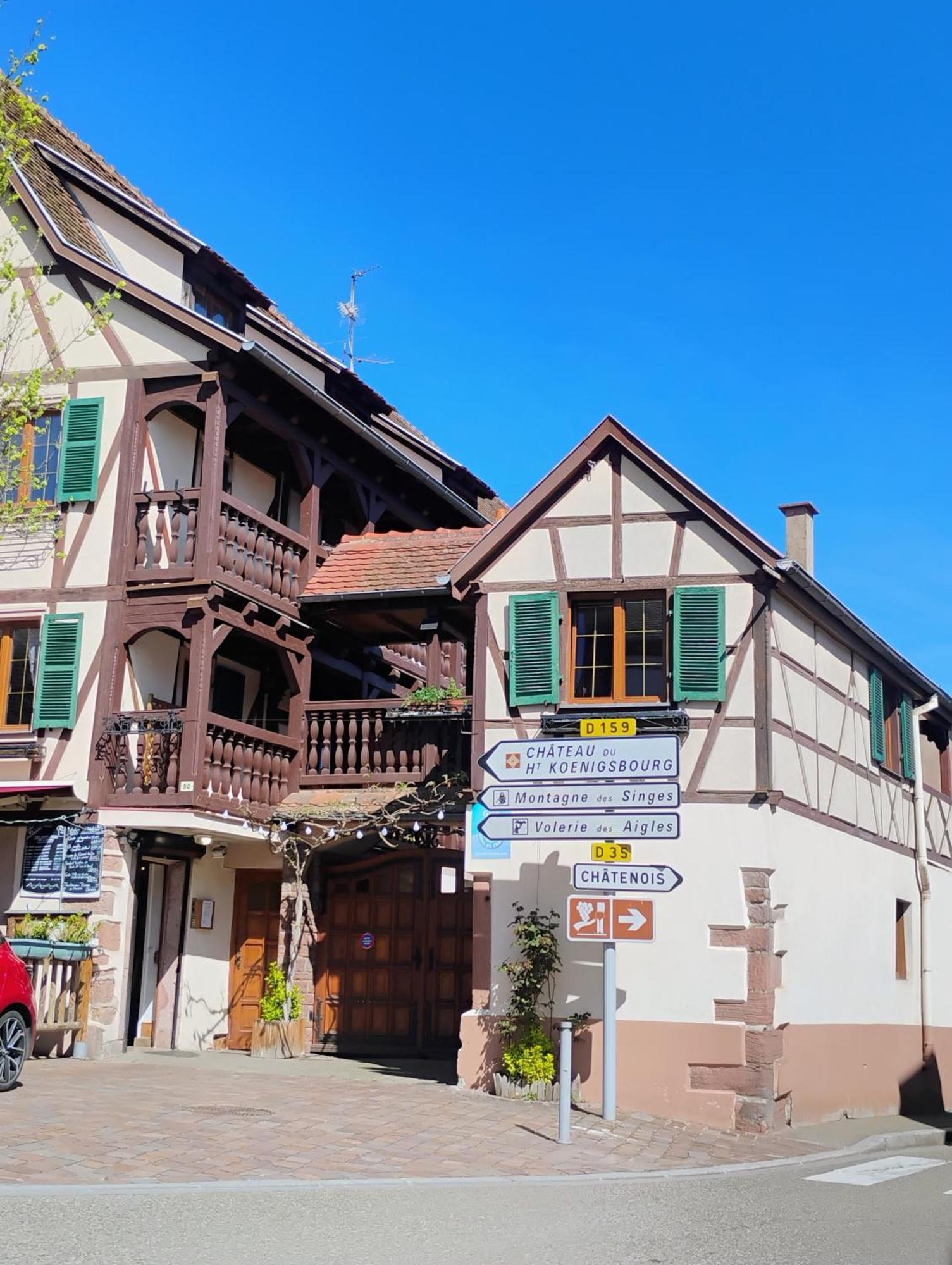 Gite Le Marronnier - Au Calme - Parking & Terrasse - Pres De Colmar Et Riquewihr - Route Des Vins Châtenois Extérieur photo